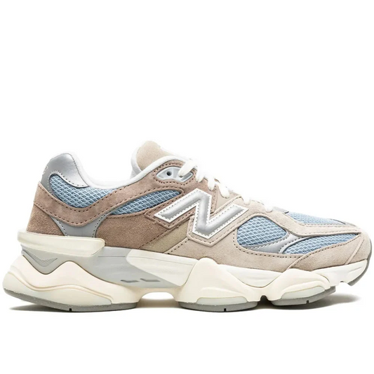NB 9060 'Taupe & Sky Blue' – Suede and Mesh Mix