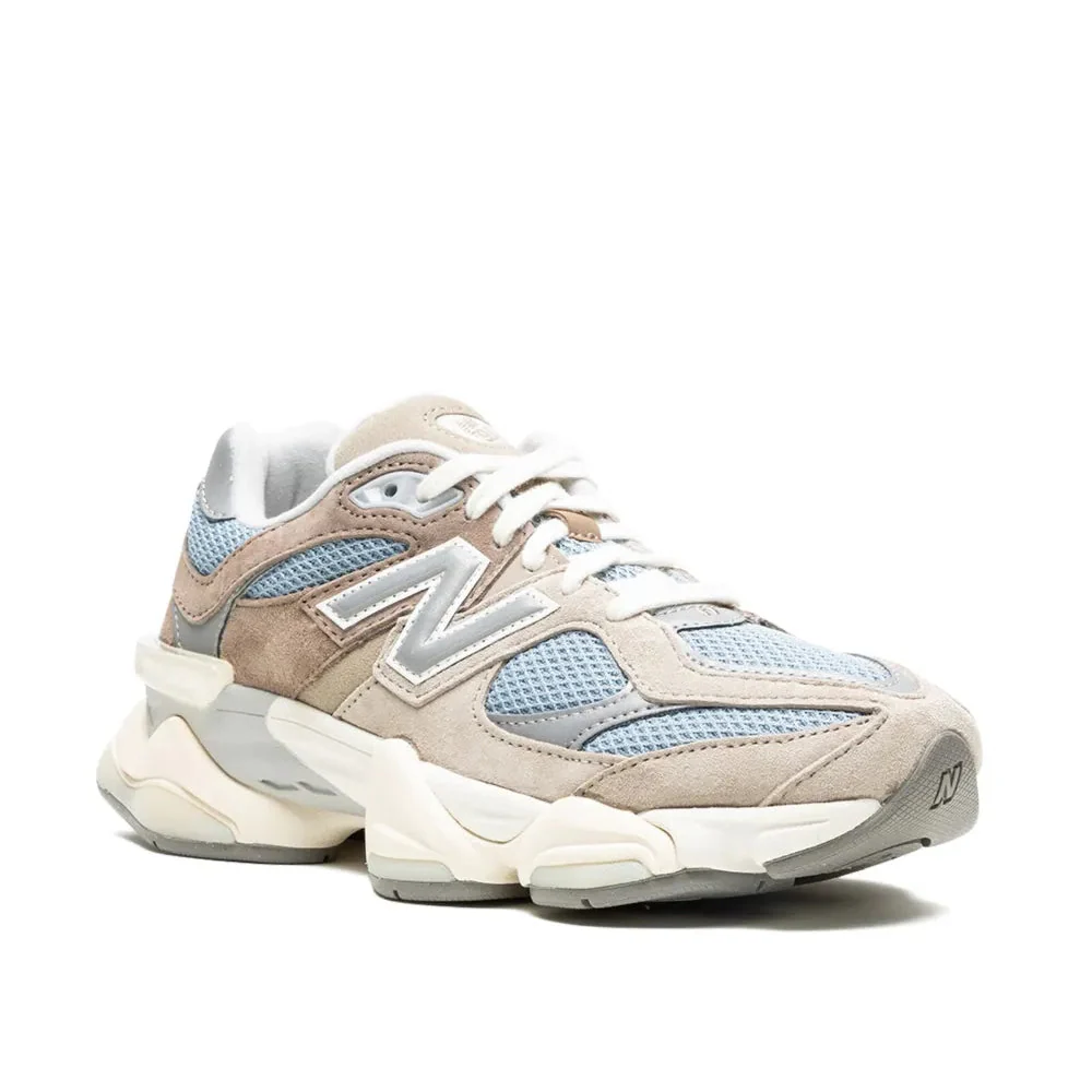 NB 9060 'Taupe & Sky Blue' – Suede and Mesh Mix